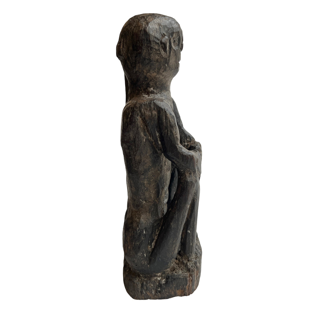 Twins of Heritage: Naga Tribal Carved Companions
