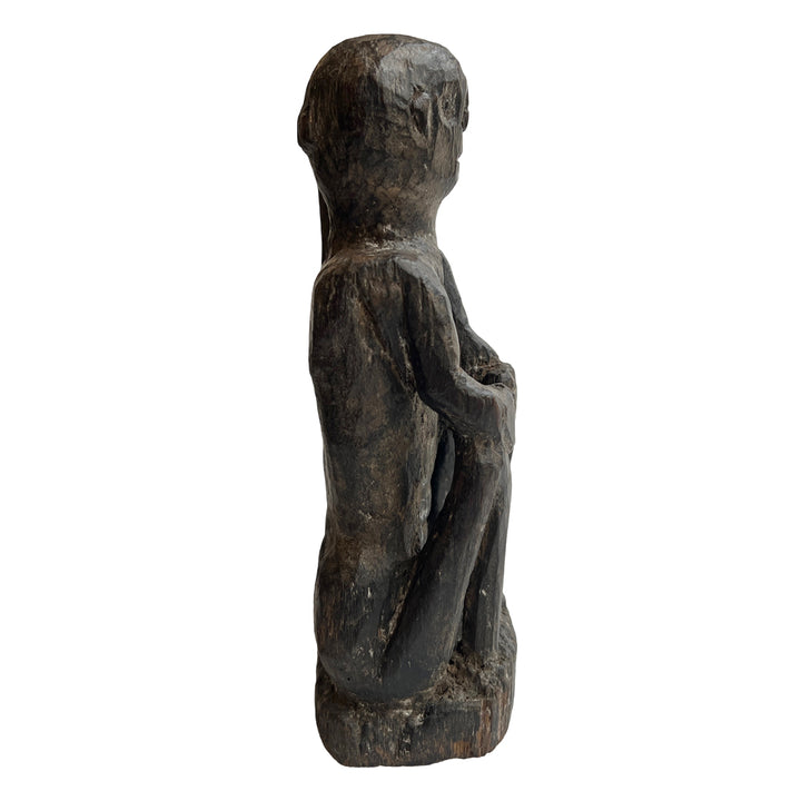 Twins of Heritage: Naga Tribal Carved Companions