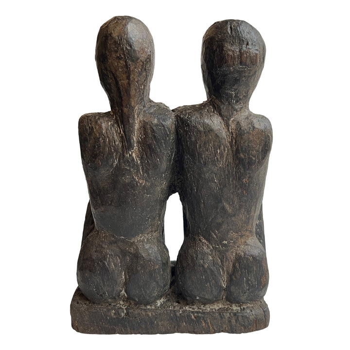 Twins of Heritage: Naga Tribal Carved Companions