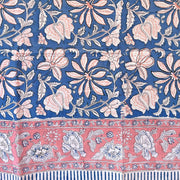 Ivy Table Cover - Cornflower Blue