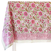 Ivy Table Cover - Petal Pink