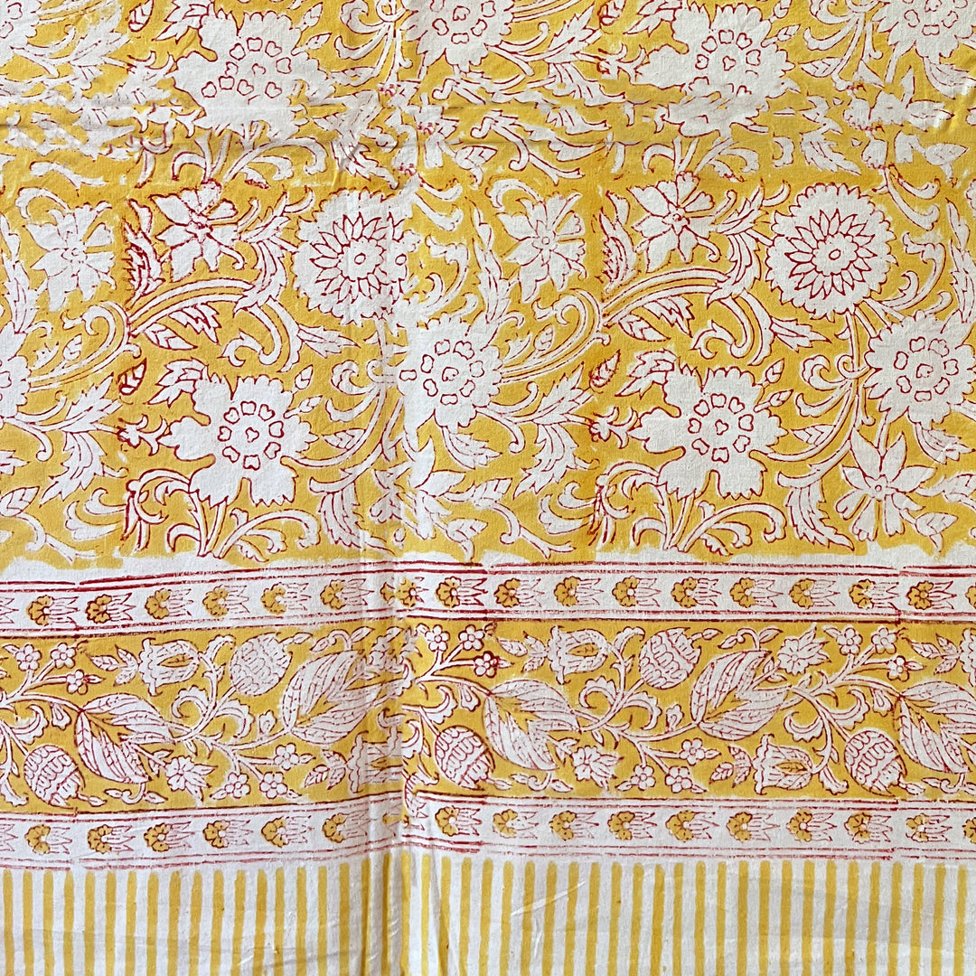 Ivy Table Cover - Buttercup Yellow