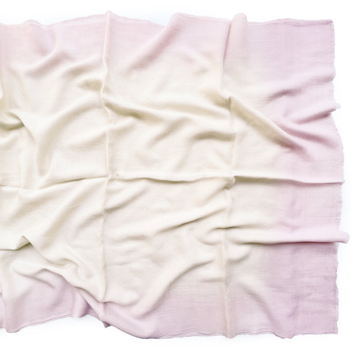 Pale Lavender Ombre Stole