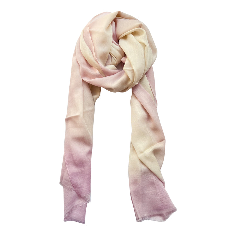 Pale Lavender Ombre Stole