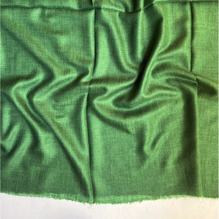 Pashmina Leafy Green Stole