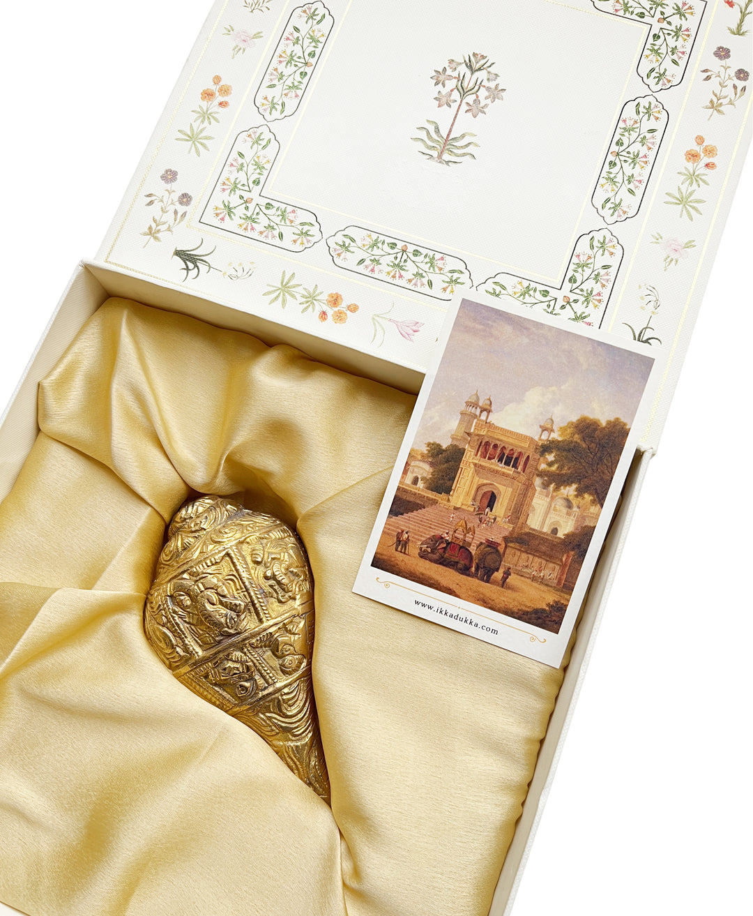 Brass Conch Shell Gift Box