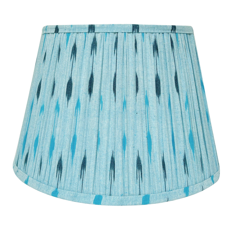 Shahlo Blue Ikat Lampshade