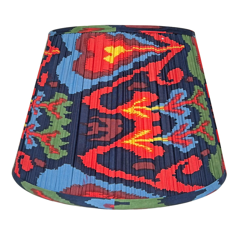 Zamphira Sapphire Ikat Lampshade