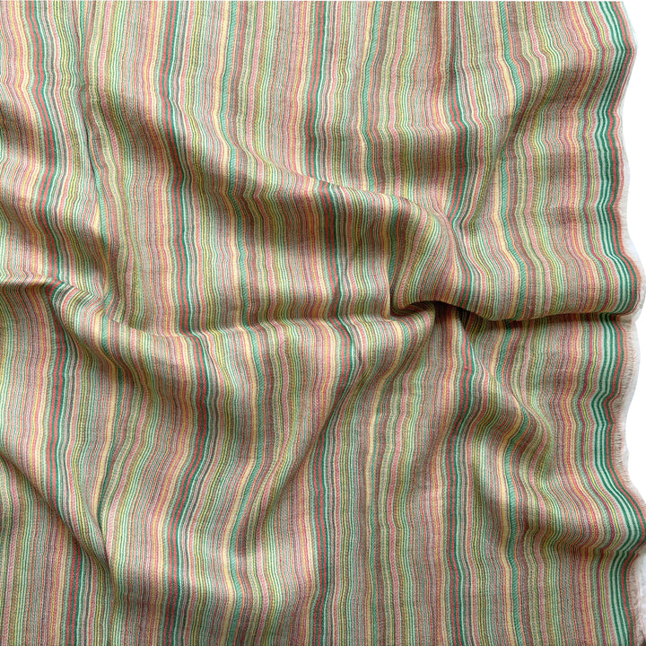 Sunset Zari Stripe Stole