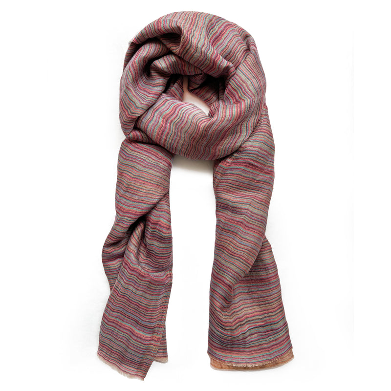 Horizol Zari Stripe Stole