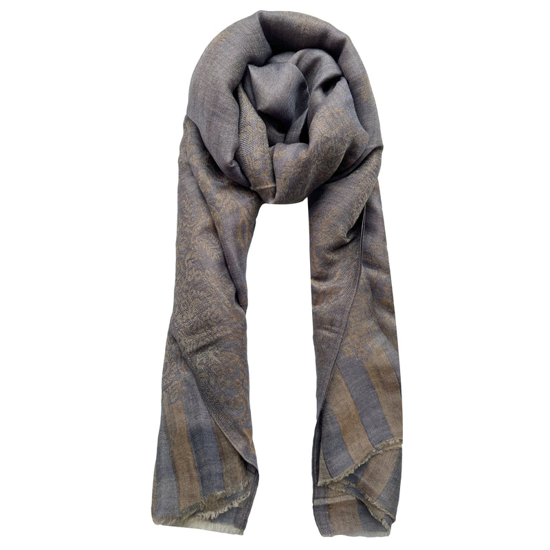 Flint Zari Woven Stole