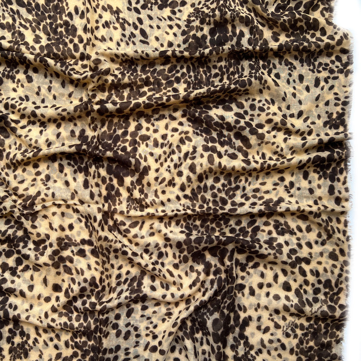 Brown Spotted Shawl