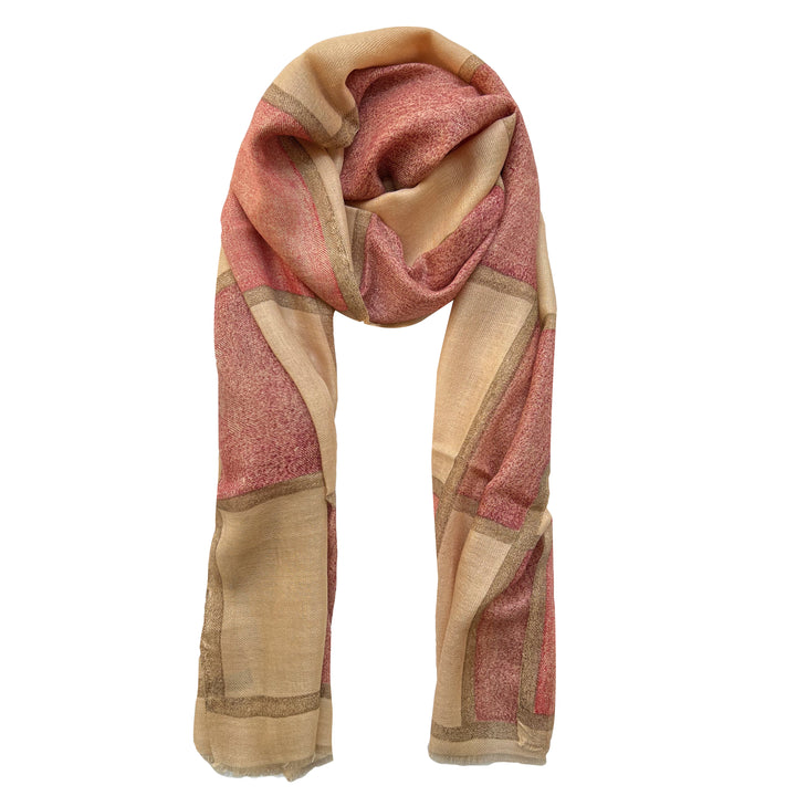 Brandy Check Scarf