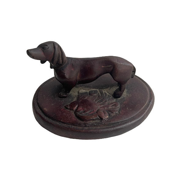 The Watchful Dachshund
