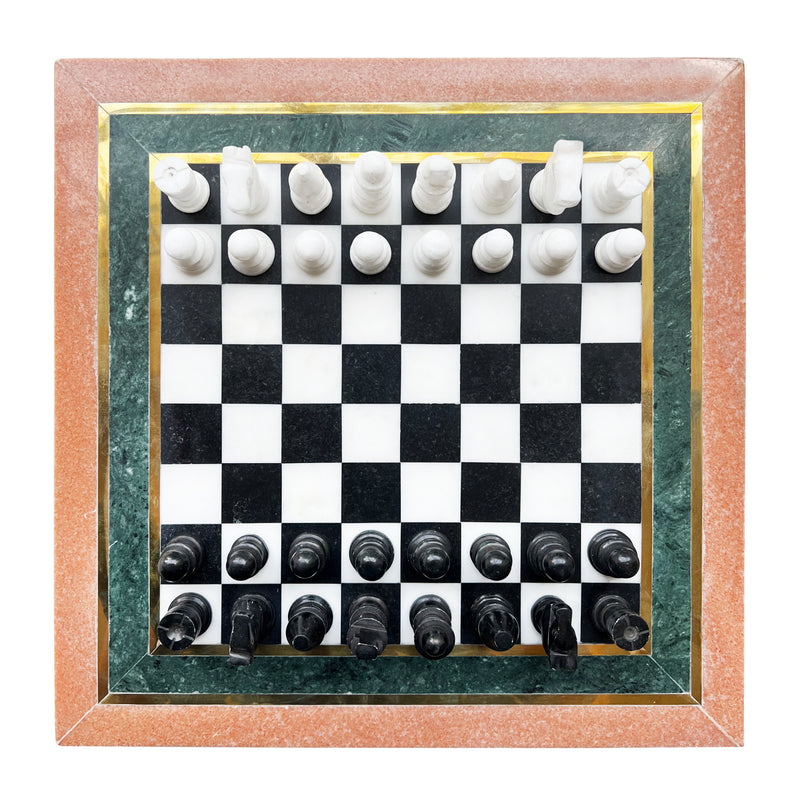 Handcrafted Marble Chess Game