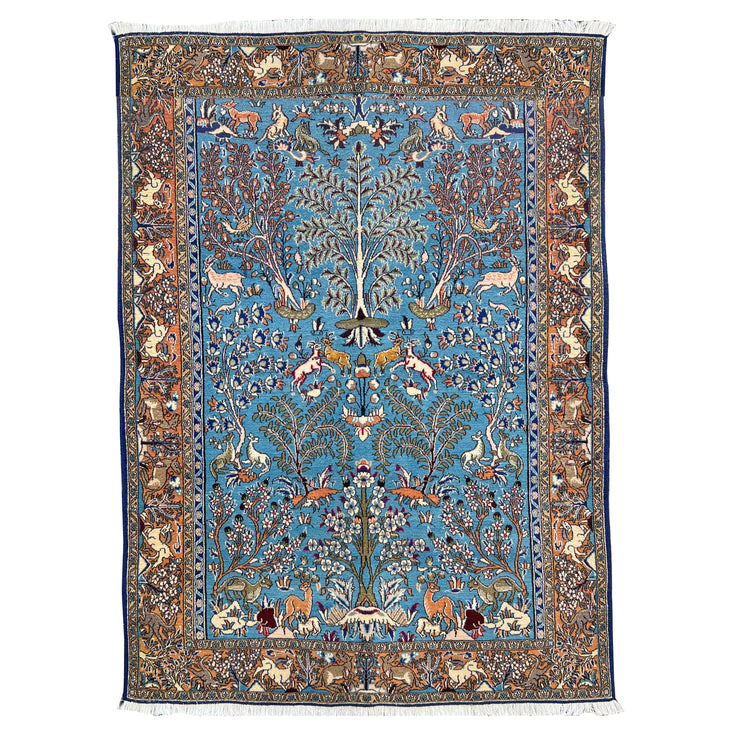 Kashan One-OF-A-Kind-Afghan Rug