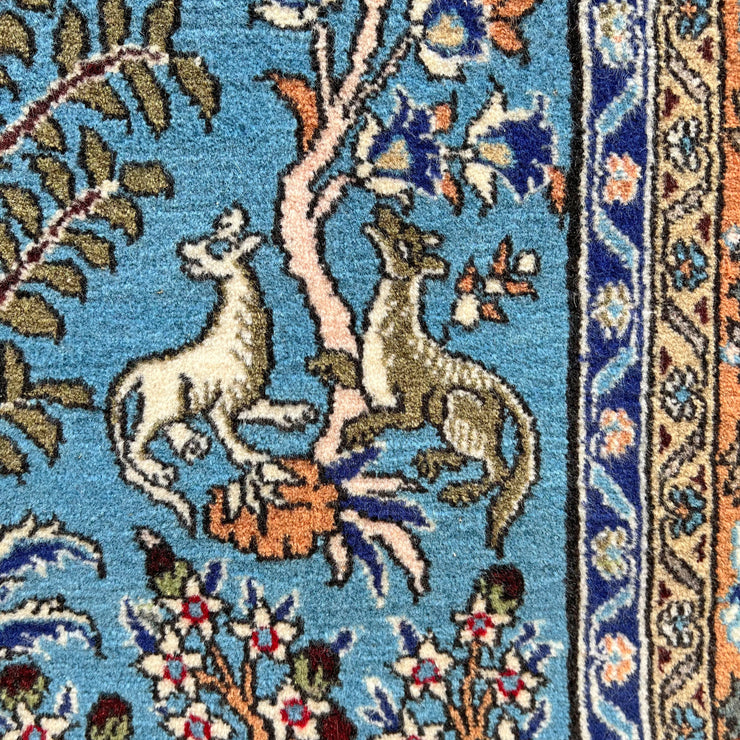 Kashan One-OF-A-Kind-Afghan Rug