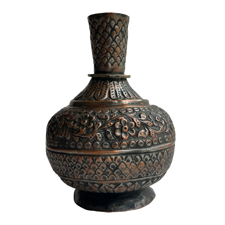Vintage Copper Surahi Vase