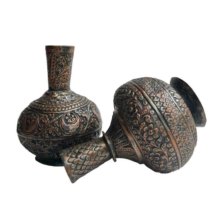 Vintage Copper Surahi Vase