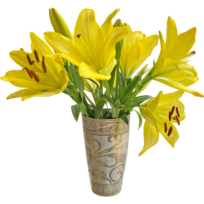 Vintage Brass Vase