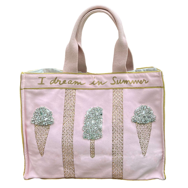 Summer Trio Pink Tote