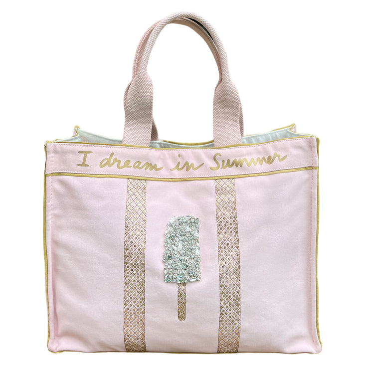 Summer Duo Pink Tote