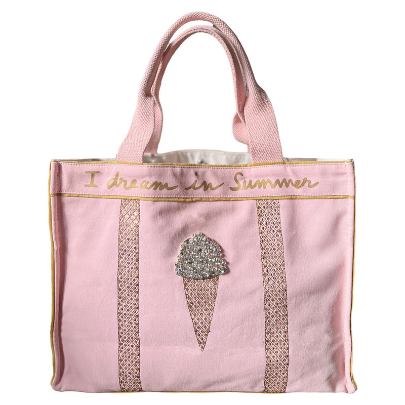 Summer Duo Pink Tote