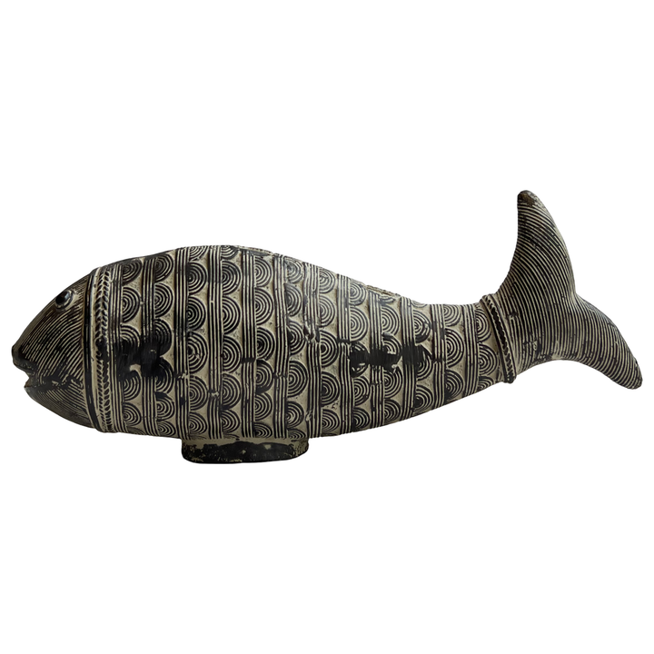 Carved Fish Sculpture