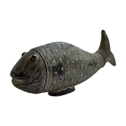 Carved Fish Sculpture