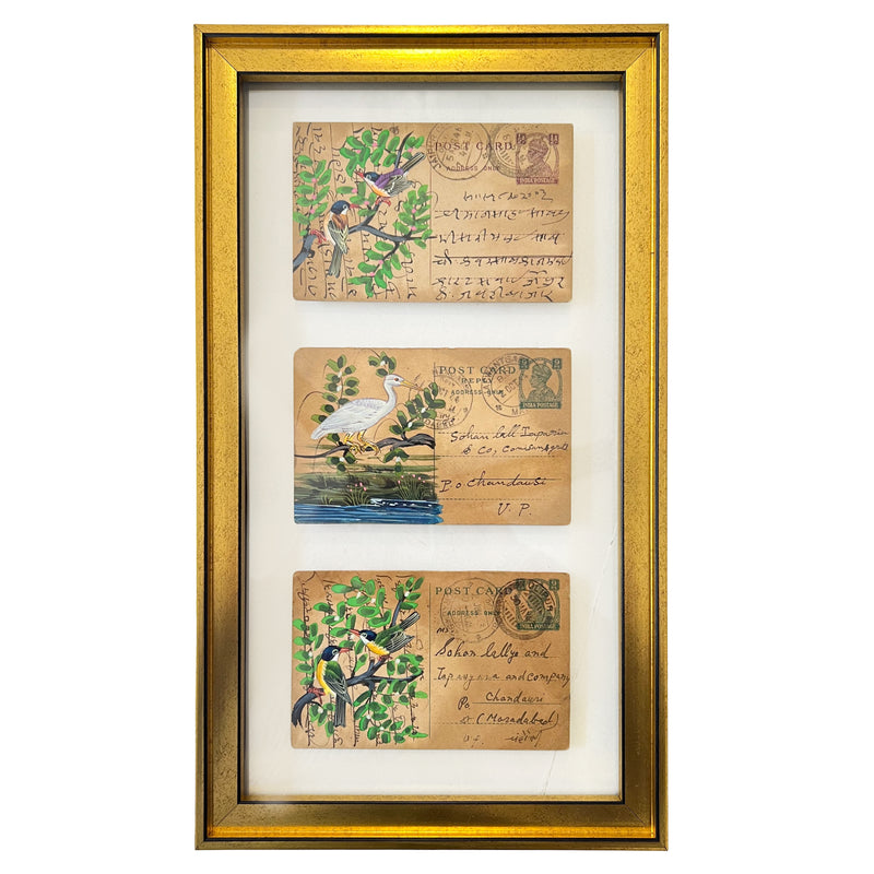 Vintage Post Card Frame