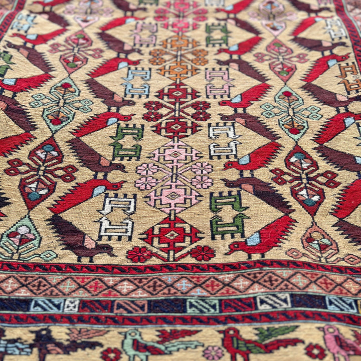 Akay Maliky One-OF-A-Kind-Afghan Rug