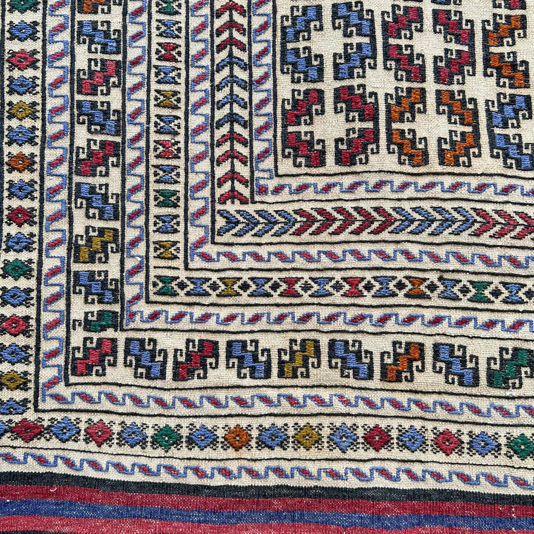 Ibrahim Sozani One-OF-A-Kind-Afghan Rug