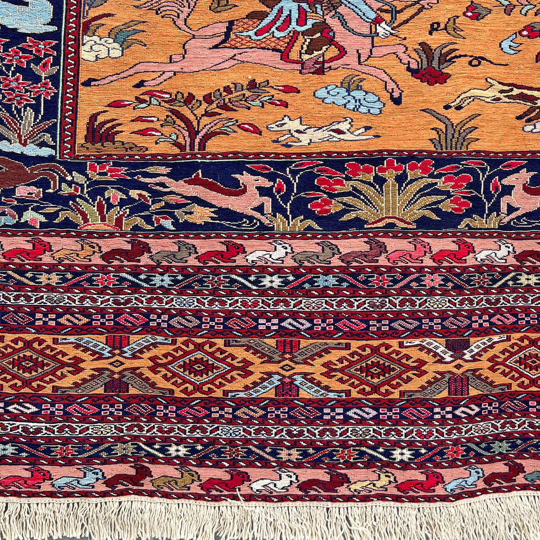 Maliky Shikargah One-OF-A-Kind-Afghan Rug