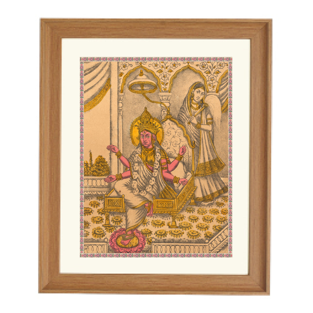 Goddess Bhairavi Art Print