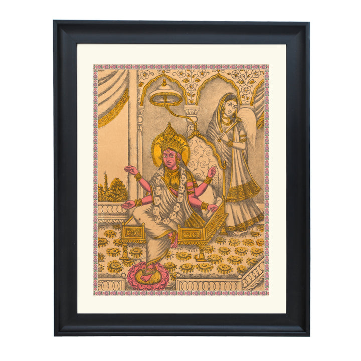 Goddess Bhairavi Art Print