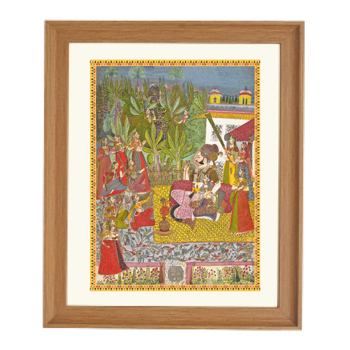 Maharaja Bijay Singh's Harem Art Print