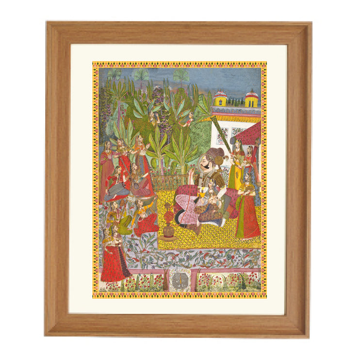 Maharaja Bijay Singh's Harem Art Print