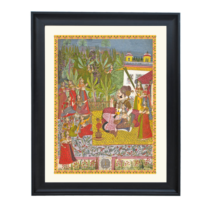 Maharaja Bijay Singh's Harem Art Print