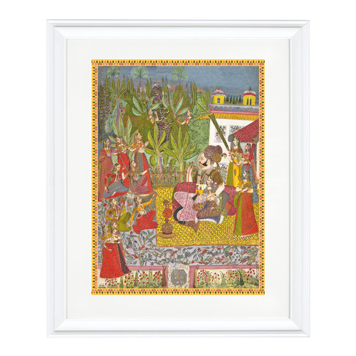 Maharaja Bijay Singh's Harem Art Print