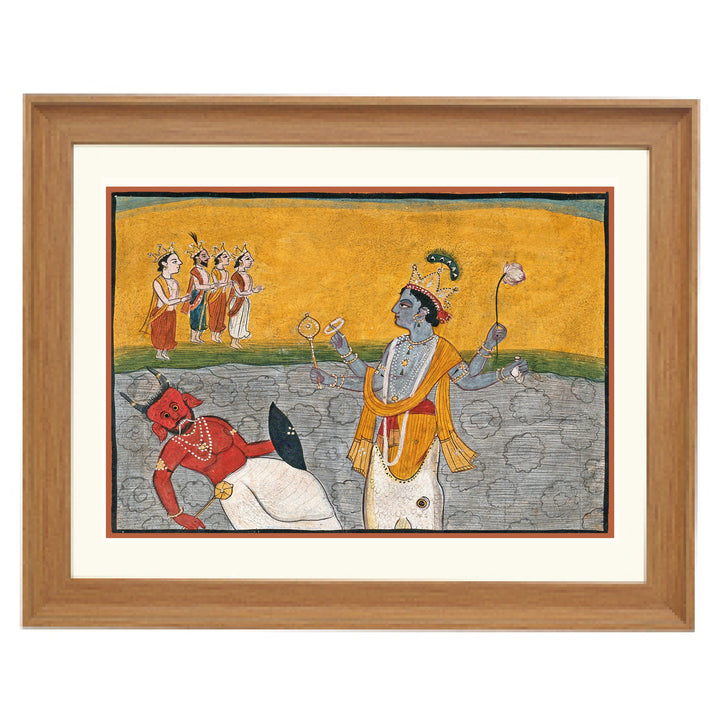 Matsya Avatar Art Print