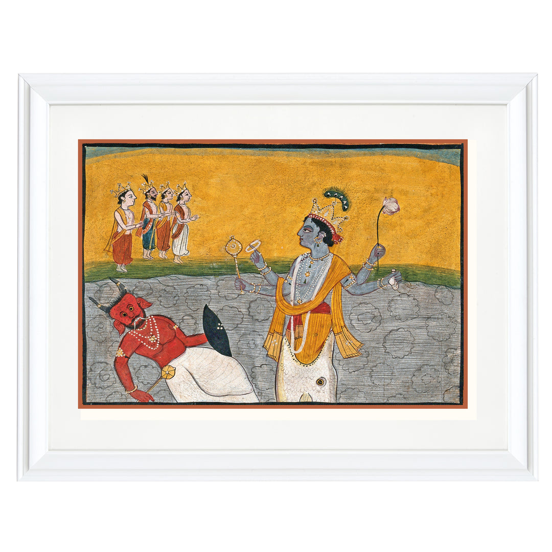 Matsya Avatar Art Print