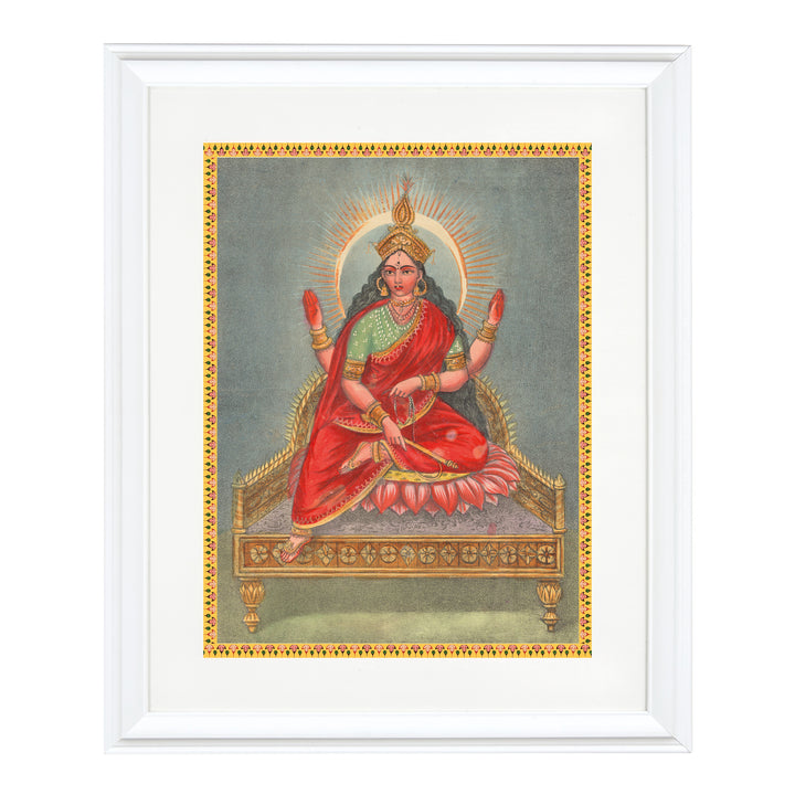 Goddess Bhuvaneshwari Art Print