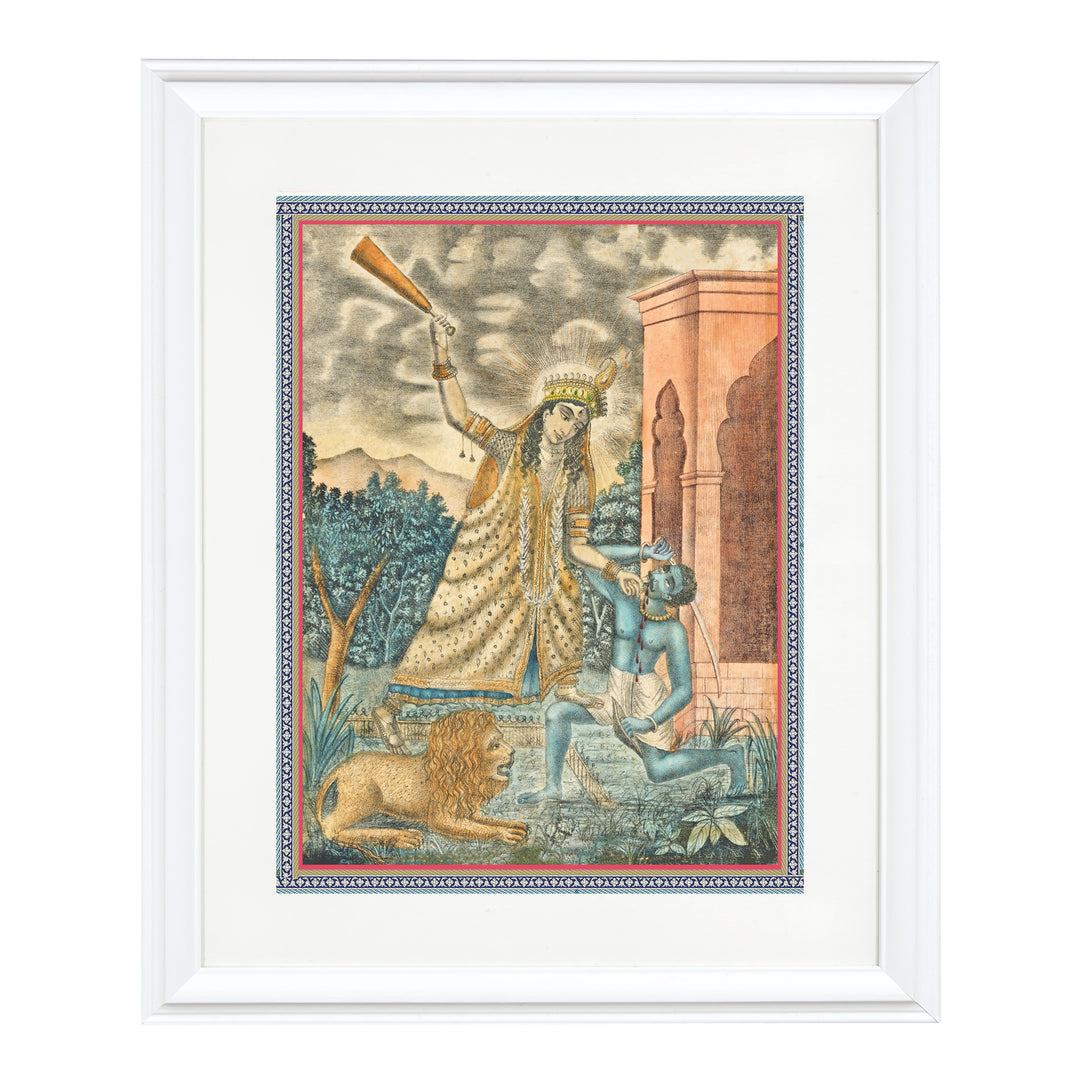 Goddess Bagalamukhi Art Print