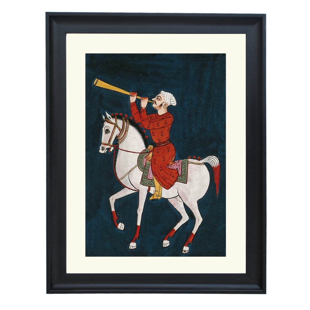 Rajput Cavalier Art Print