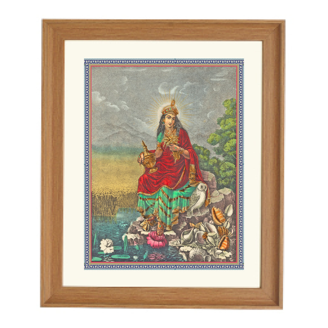 Goddess Lakshmi Art Print