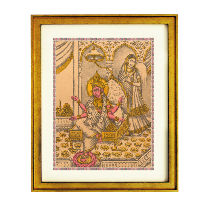 Goddess Bhairavi Art Print