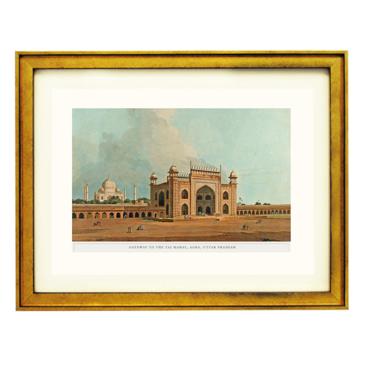 Gateway to the Taj Mahal, Agra, Uttar Pradesh Art Print