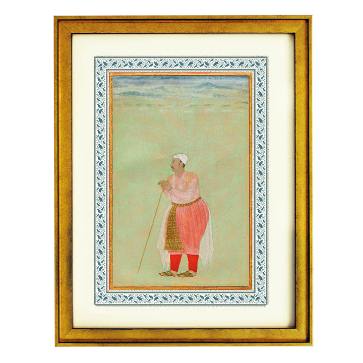 Portrait of Maharaja Rai Singh of Bikaner (reigned 1574–1612) Art Print