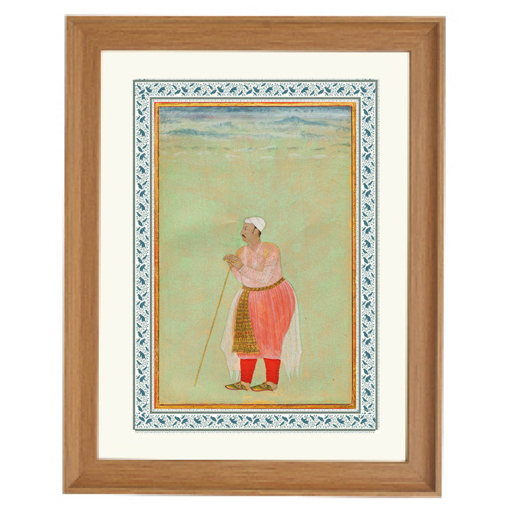 Portrait of Maharaja Rai Singh of Bikaner (reigned 1574–1612) Art Print