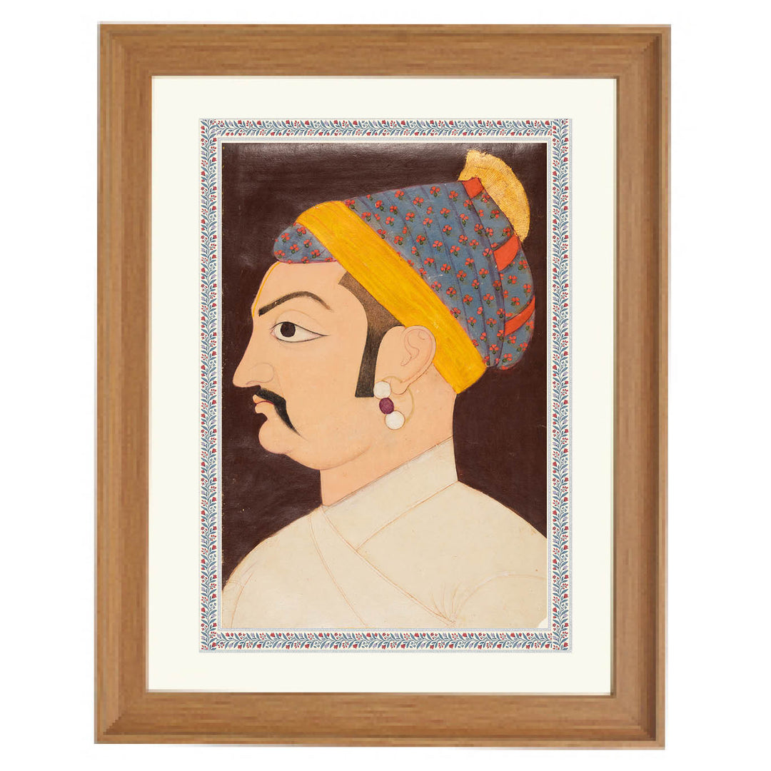Portrait of Rao Shiv Singh Chandrawat Art Print